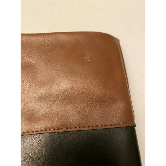 Arizona Women's Denver Block Heel Riding Boots Black/Brown sz 6/6.5/7/7.5/8/11 - Picture 7 of 7